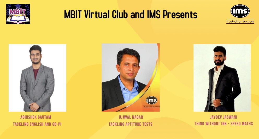 MBIT Virtual Club Organized Online Aptitude Course During LockDown