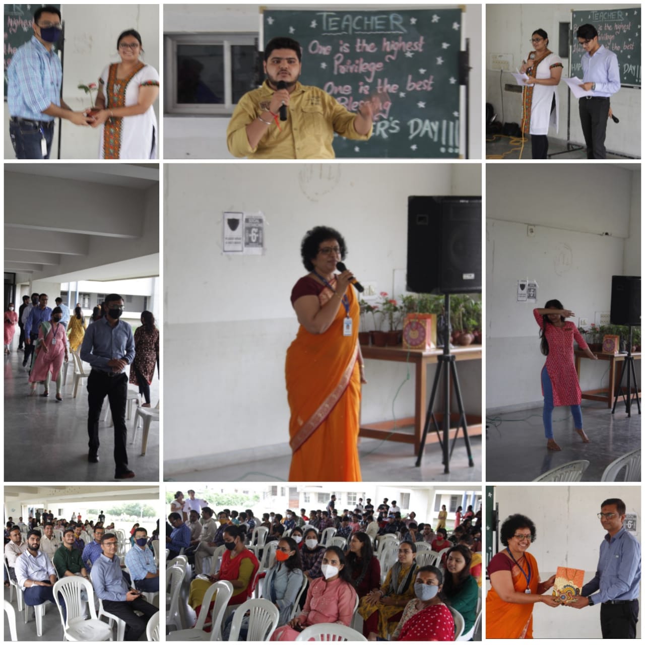 Teacher’s Day Celebration in College