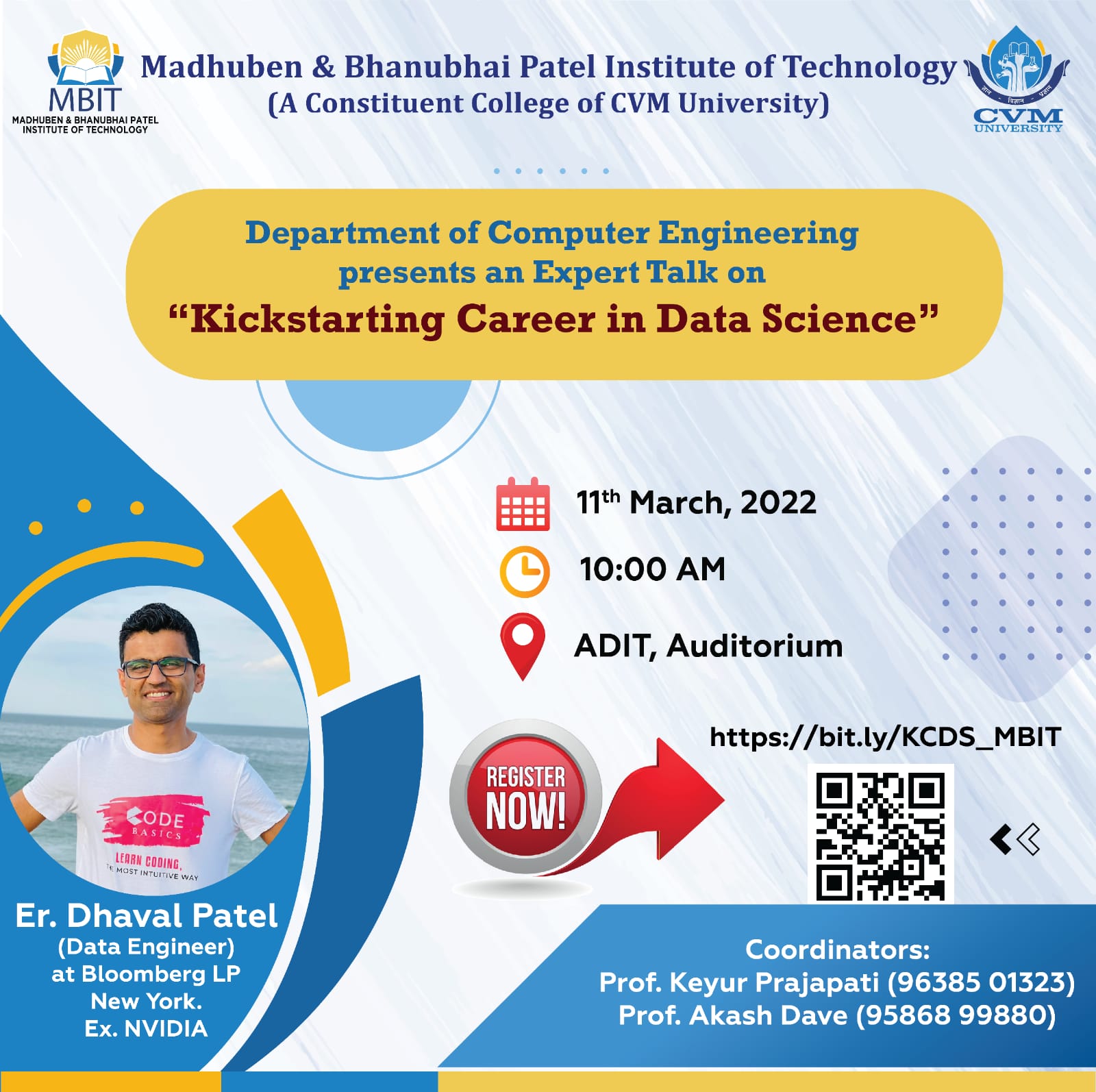 Expert talk on Kick-Starting Career in Data Science