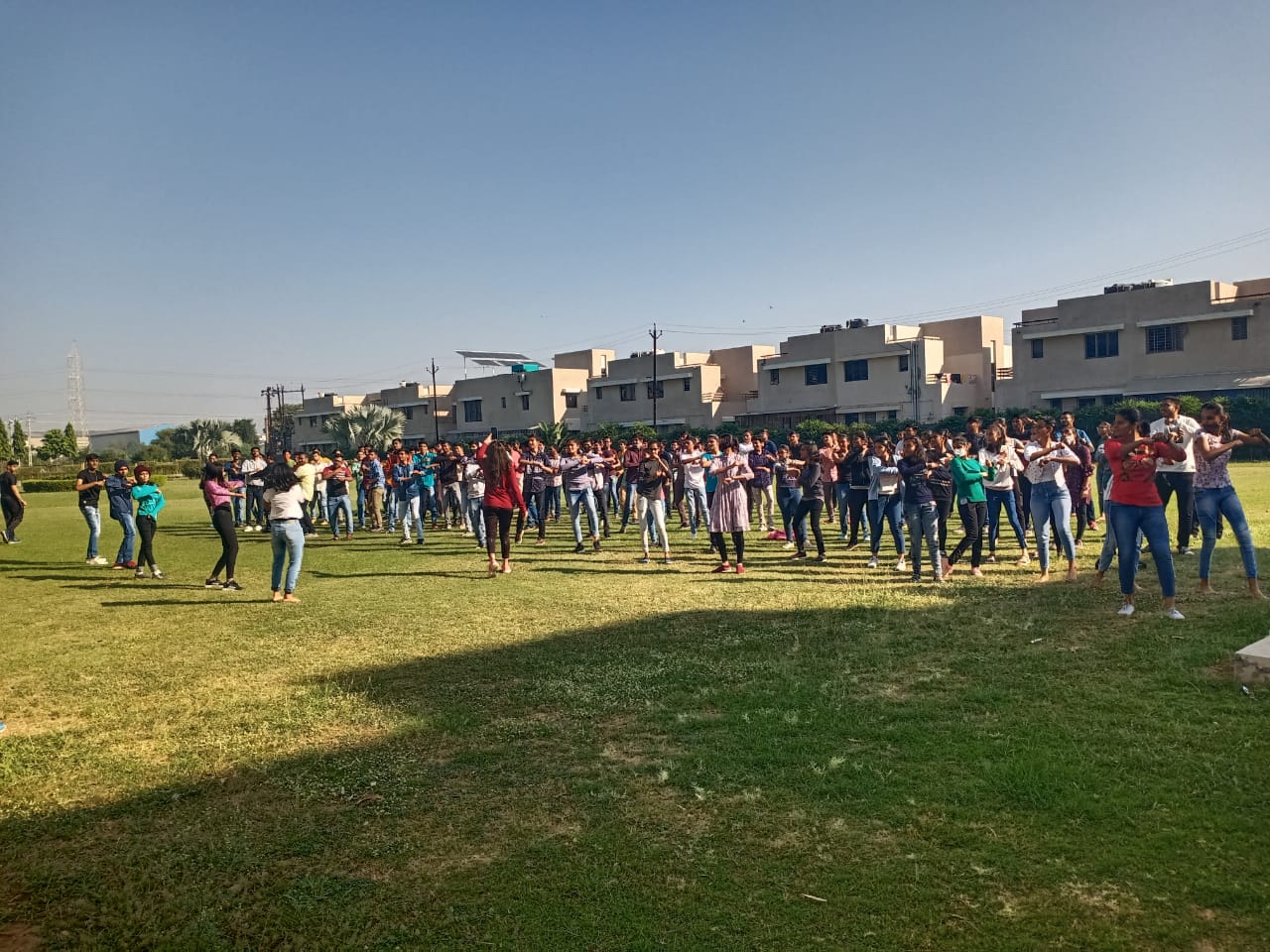 “Zumba Session” Organized by Women Development Cell, MBIT