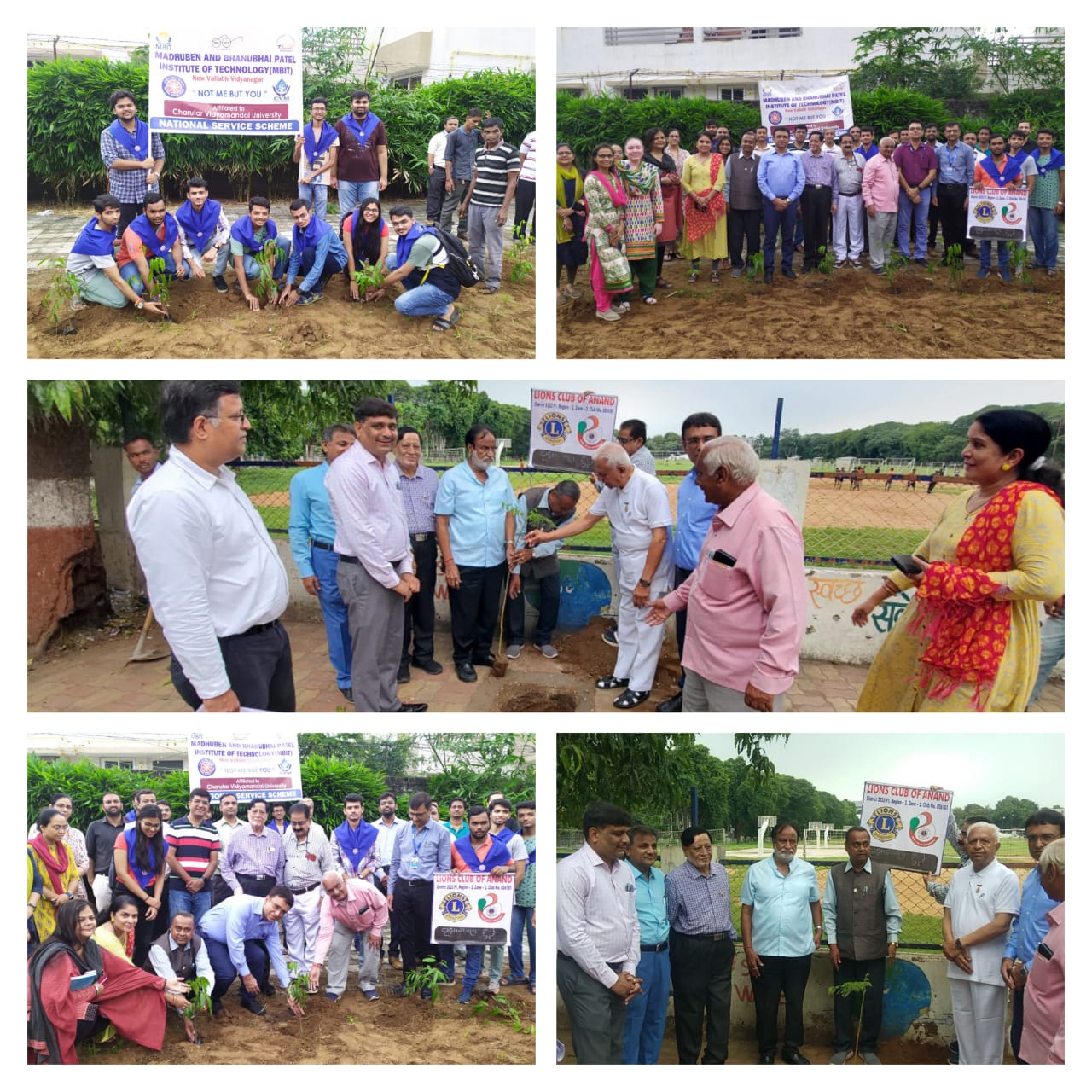 Tree Plantation Drive at MBIT