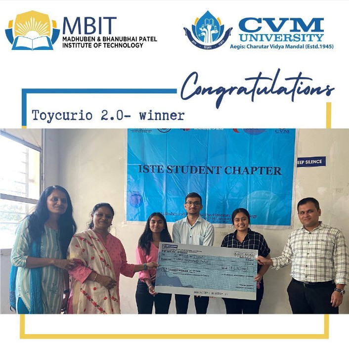 MBIT ISTE SC organized “Toycurio 2.0” (Innovative toy making competition)