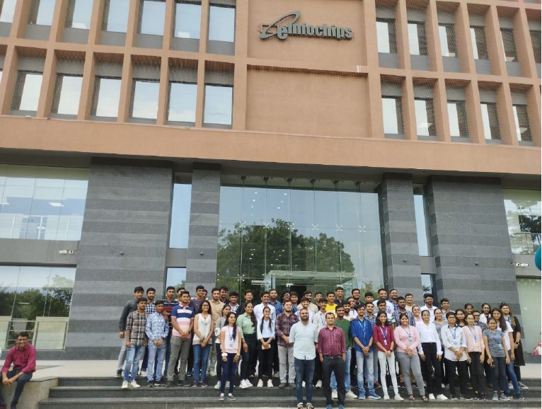 Industrial Visit at EInfochips- An Arrow Company, Ahmedabad