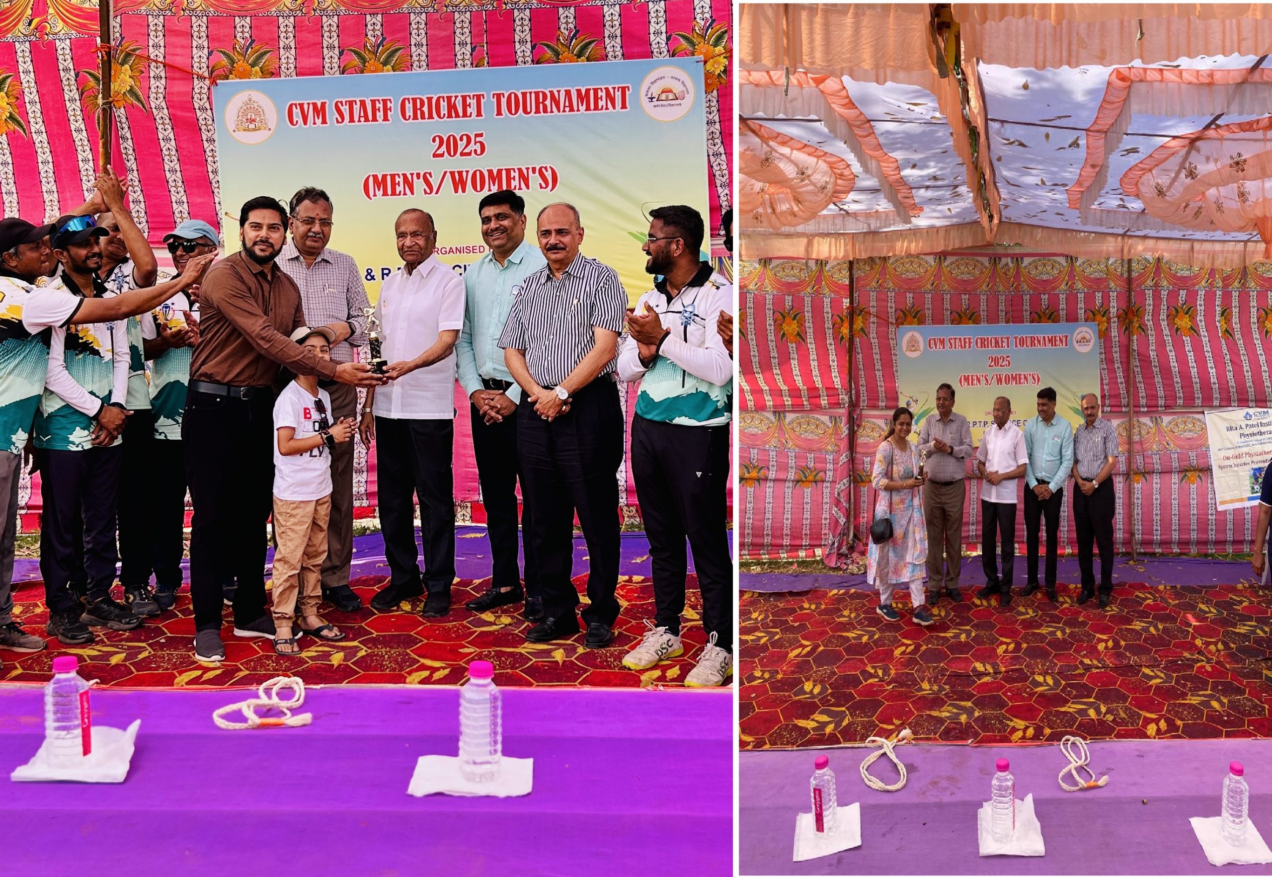 Faculty’s Achievements in CVM Staff Cricket Tournament 2025