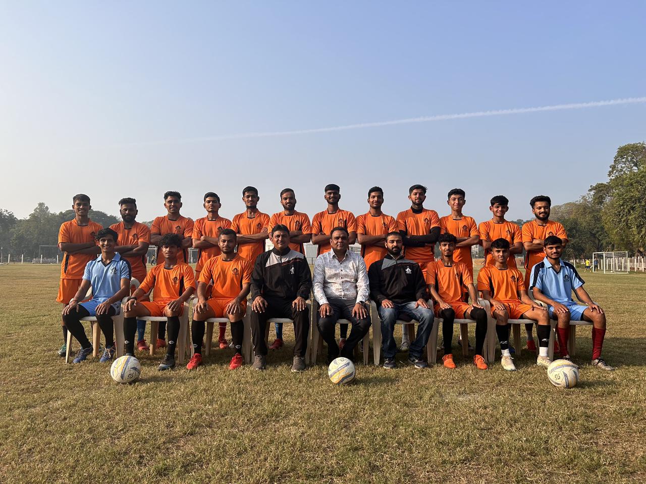 Student’s Achievement in All India Inter University Football Tournament