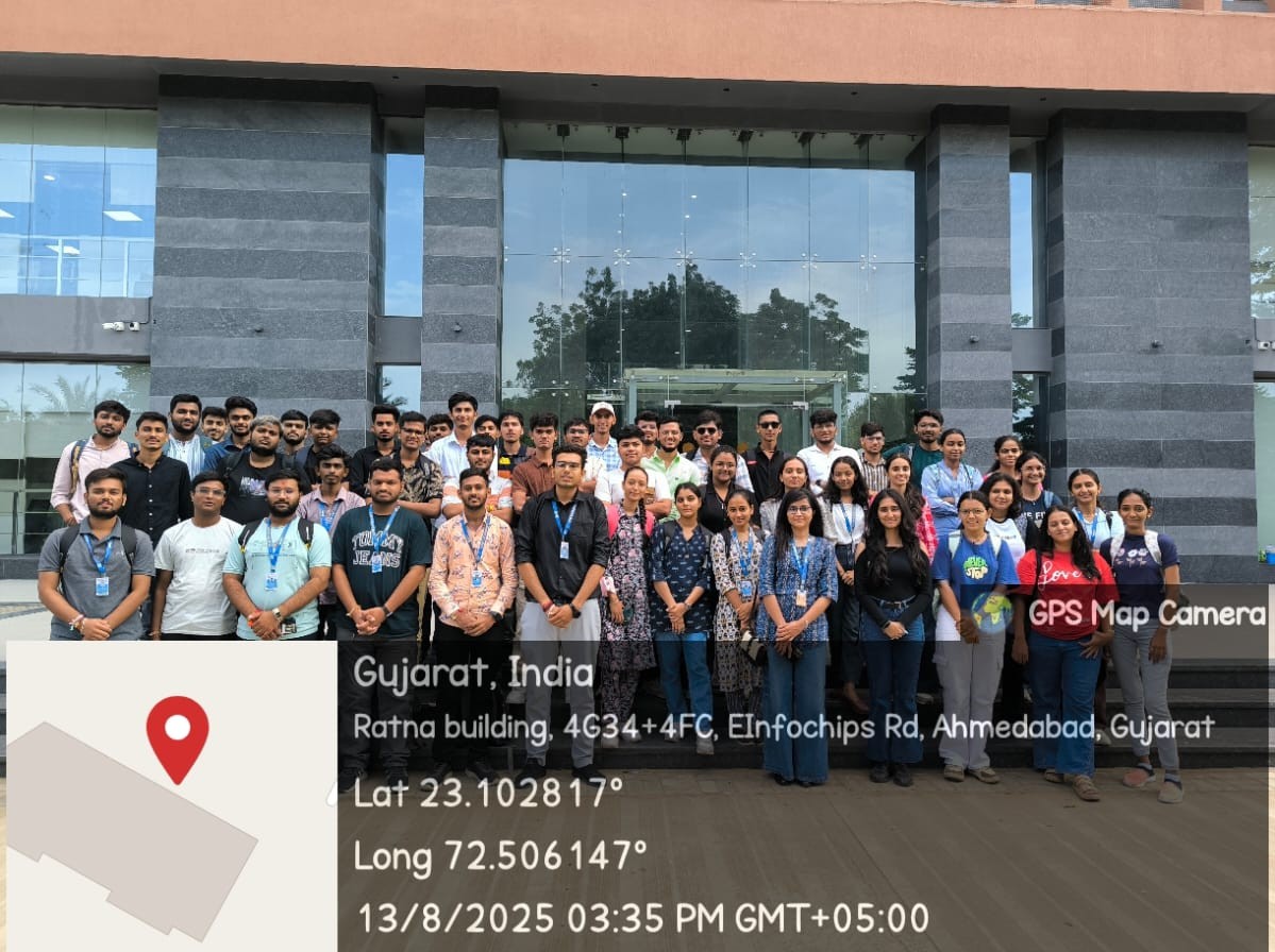 Industrial Visit at e-Infochips, Ahmedabad