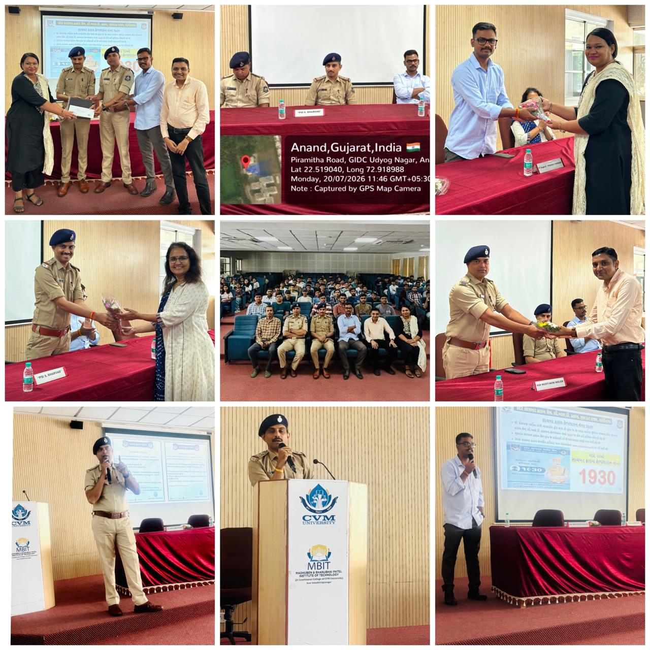 Cyber Crime Awareness Seminar for First-Year B.Tech Students
